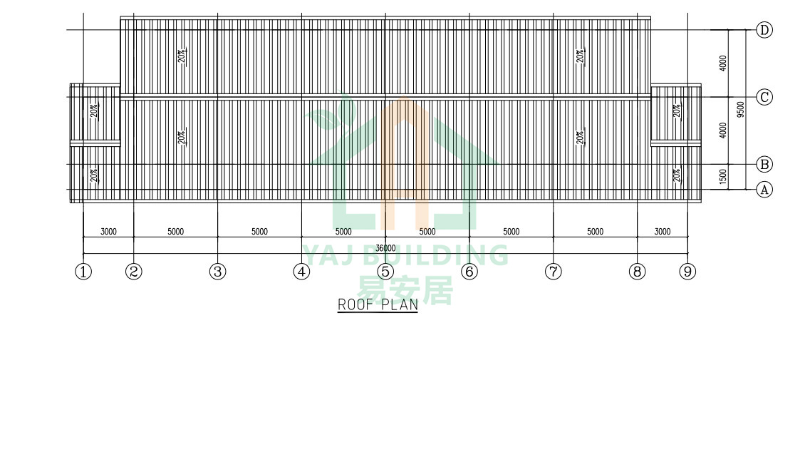 Two storey Prefab classroom building