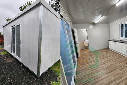 6m x 3.5m small prefab cabin