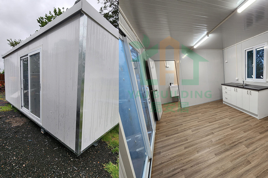 6m x 3.5m small prefab cabin